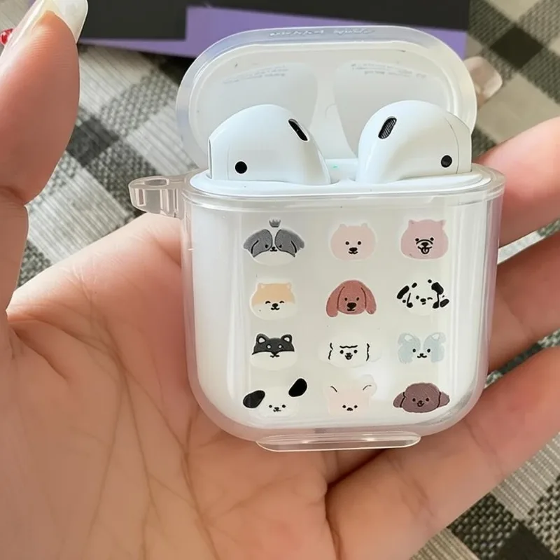 Cute Cartoon Puppy Earphone Case for Airpods 4th 3rd Pro 3 Shockproof Cover for Airpod 2 3 1 Protective Accessorie Shell Fundas
Cute Cartoon Puppy Earphone Case for Airpods 4th 3rd Pro 3 Shockproof Cover for Airpod 2 3 1 Protective Accessorie Shell Fundas