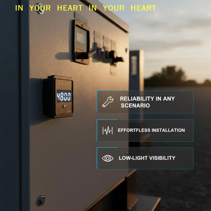【X】GV13T Electric Generator Voltmeter Frequency Meter Convenient Digital Readout for Power System Control Rooms
【X】GV13T Electric Generator Voltmeter Frequency Meter Convenient Digital Readout for Power System Control Rooms