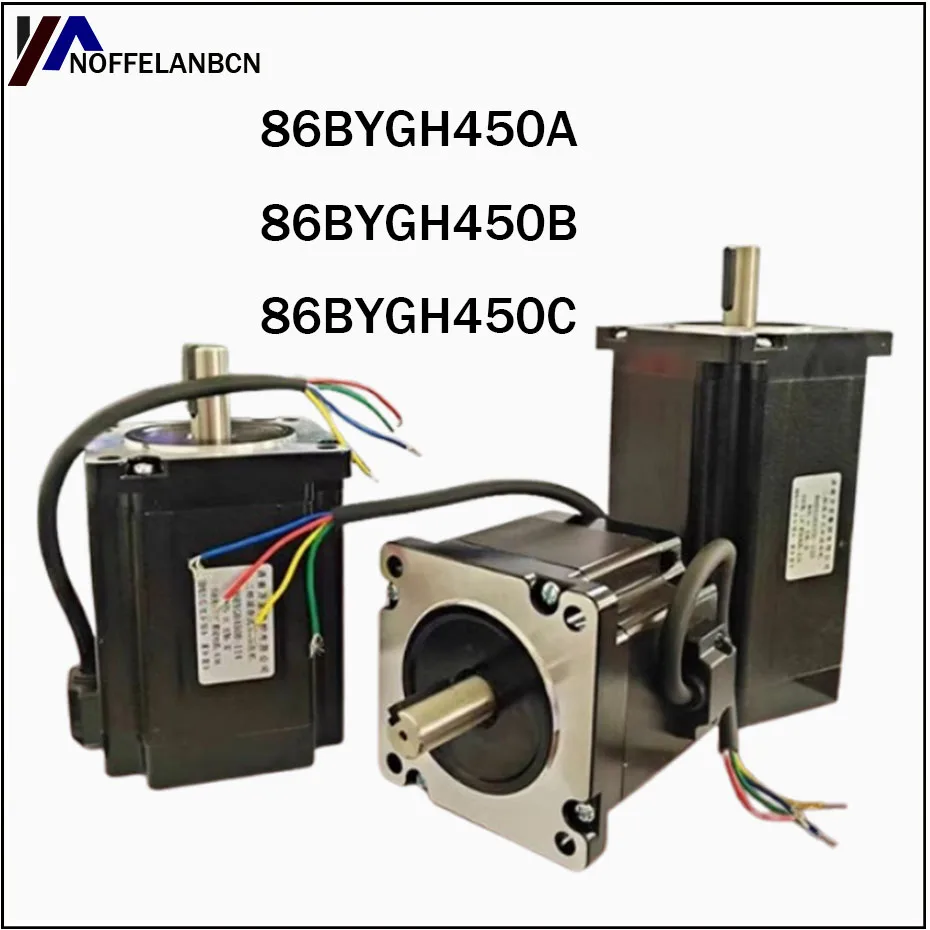 Шаговый двигатель для резьбы 86, 86BYGH450A/86BYGH450B/450C, двухфазный гибридный шаговый двигатель
Шаговый двигатель для резьбы 86, 86BYGH450A/86BYGH450B/450C, двухфазный гибридный шаговый двигатель