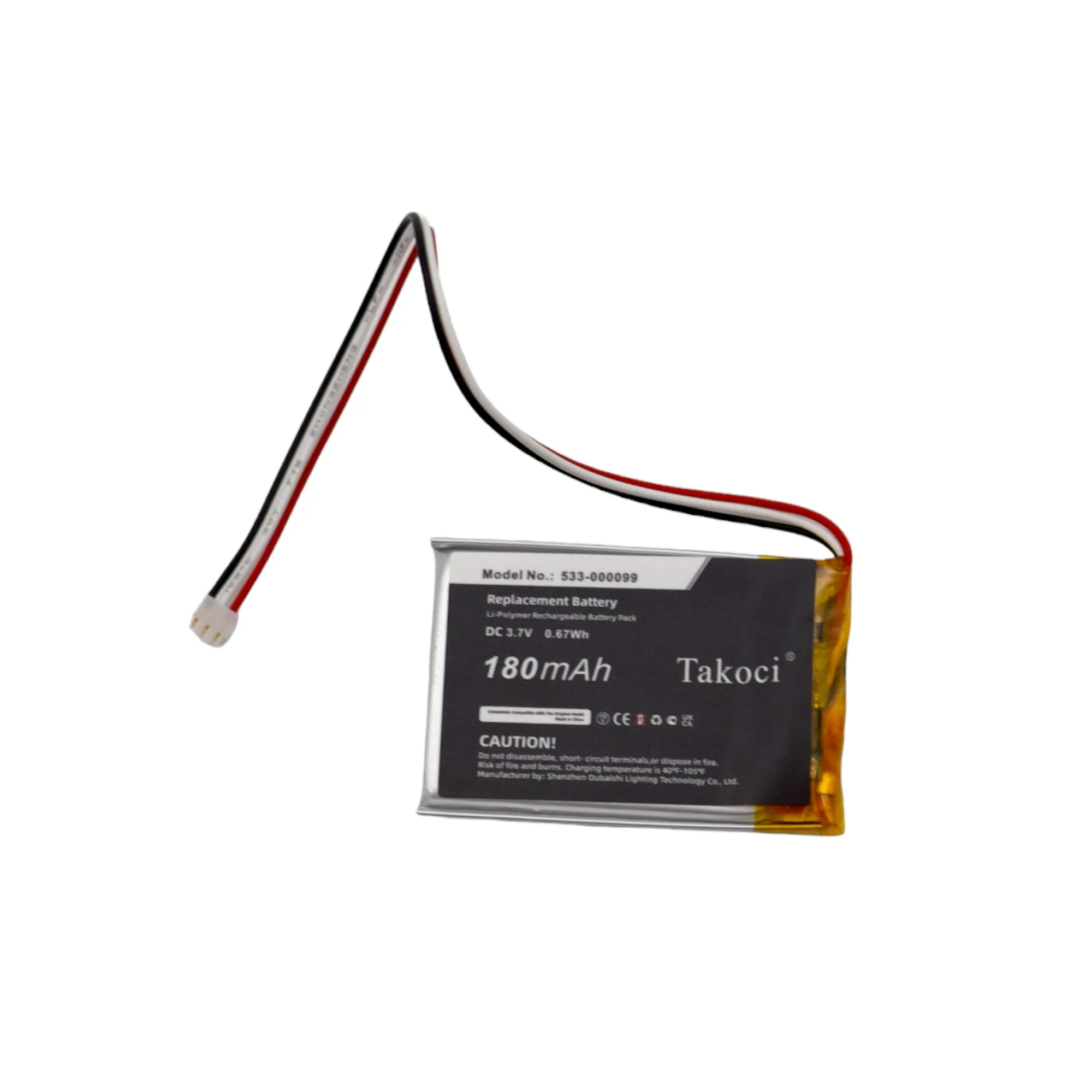 Keyboard,Mouse Replacement Battery 180mAh for Logitech,Keys-To-Go, ik1041,533-000099 ,AHB222535PJT
Keyboard,Mouse Replacement Battery 180mAh for Logitech,Keys-To-Go, ik1041,533-000099 ,AHB222535PJT