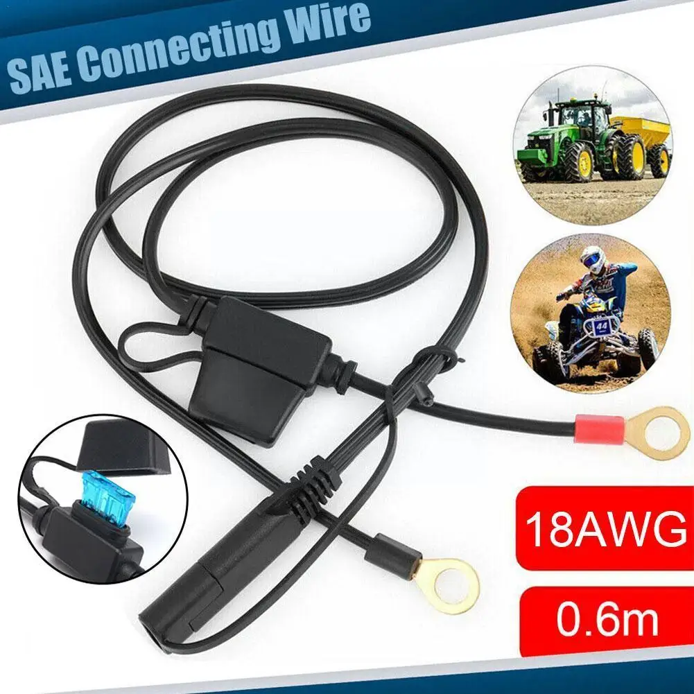 18awg Sae Quick Disconnect To O Terminal Harness Connecter With 15a Fuse For Battery Charger Cable Connector V7r9
18awg Sae Quick Disconnect To O Terminal Harness Connecter With 15a Fuse For Battery Charger Cable Connector V7r9