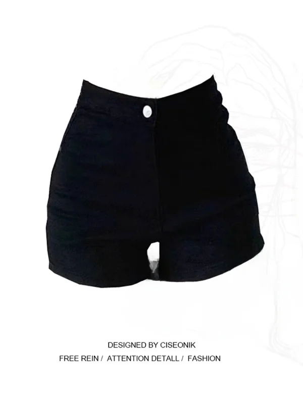 High Waist Thickened Fleece Women's Denim Shorts Spring New Style plus Size Conceal Flattering Slimming Base Layer Pants
High Waist Thickened Fleece Women's Denim Shorts Spring New Style plus Size Conceal Flattering Slimming Base Layer Pants