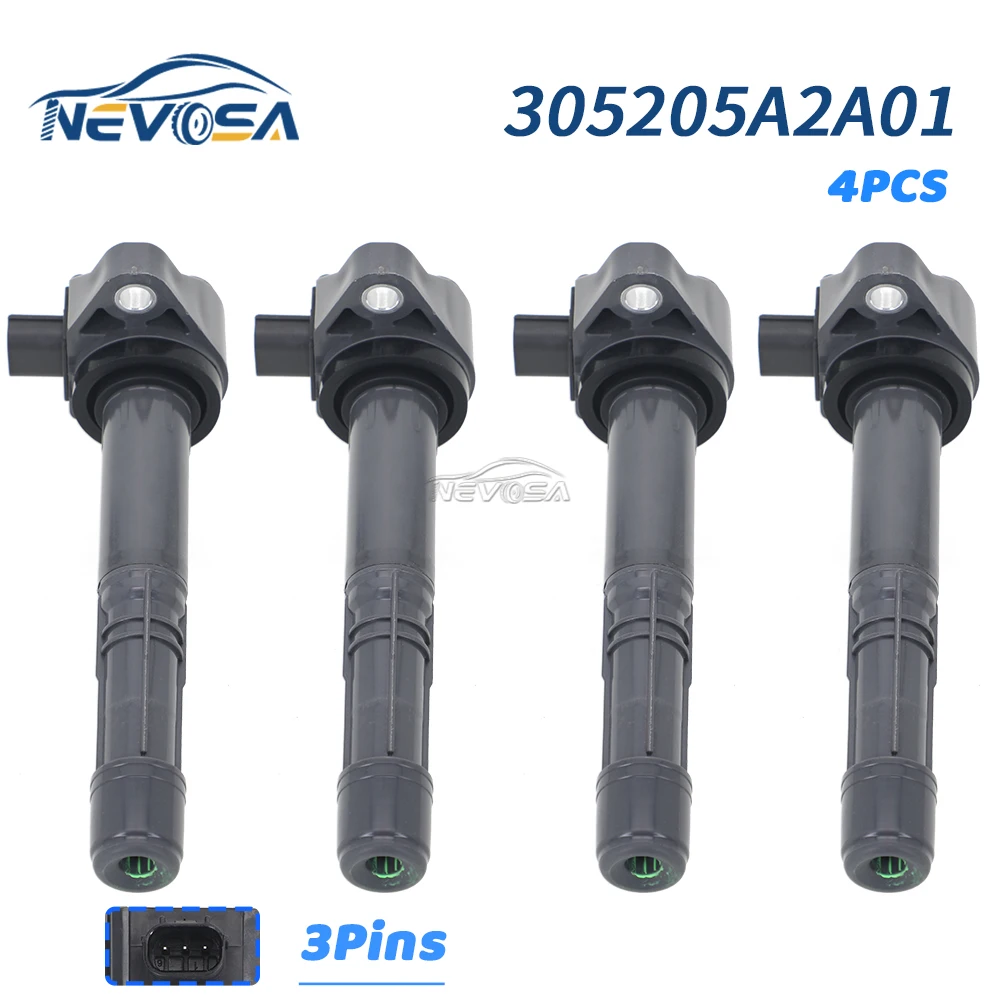 NEVOSA 4PCS 30520-5A2-A01 Ignition Coils For Honda Accord 2014 2015 2016 2017 2018 For CRV Acura TLX 2015-2017 305205A2A01
NEVOSA 4PCS 30520-5A2-A01 Ignition Coils For Honda Accord 2014 2015 2016 2017 2018 For CRV Acura TLX 2015-2017 305205A2A01