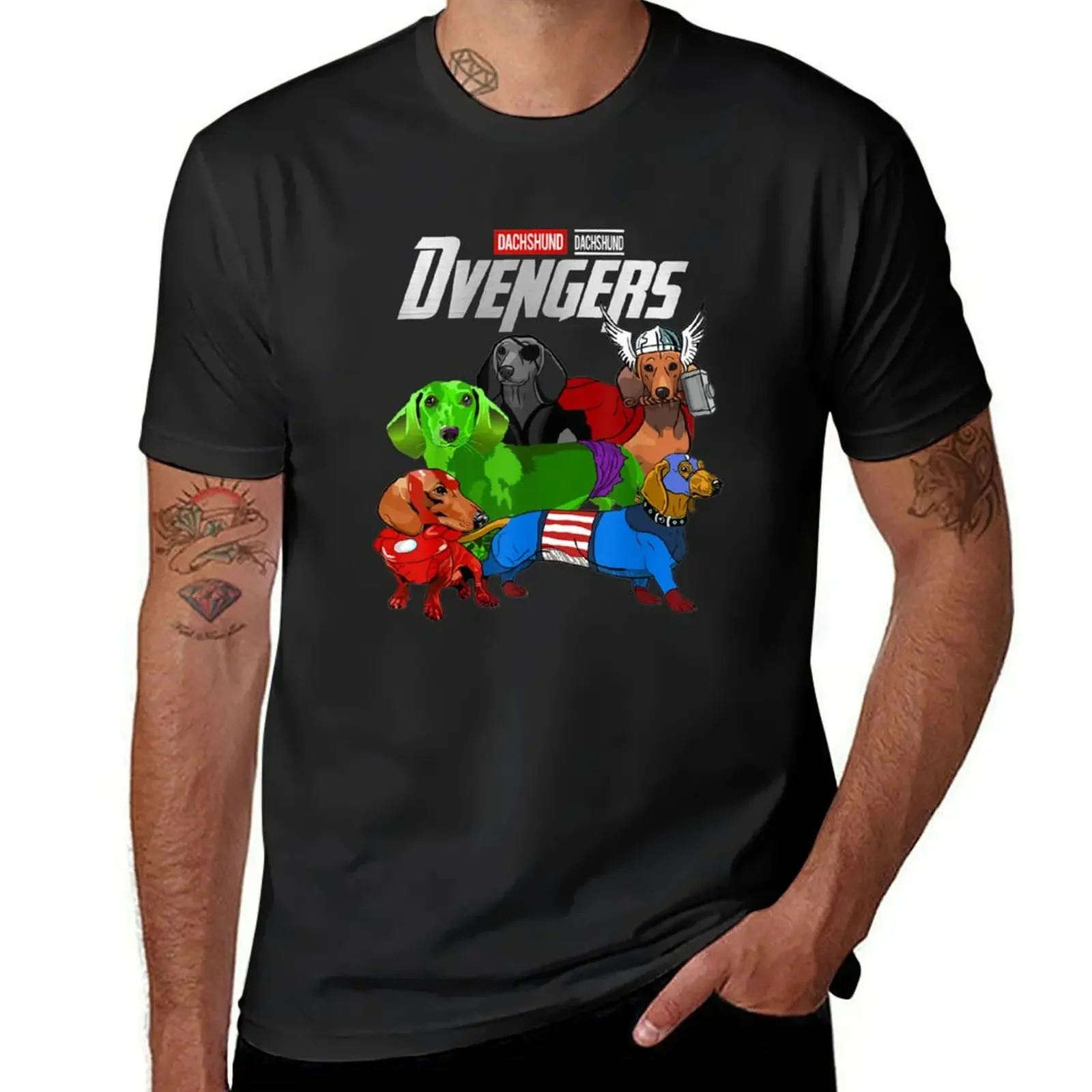 Dvengers Dog Dachshund T-Shirt vintage graphic tee anime heavy weight t shirts for men
Dvengers Dog Dachshund T-Shirt vintage graphic tee anime heavy weight t shirts for men