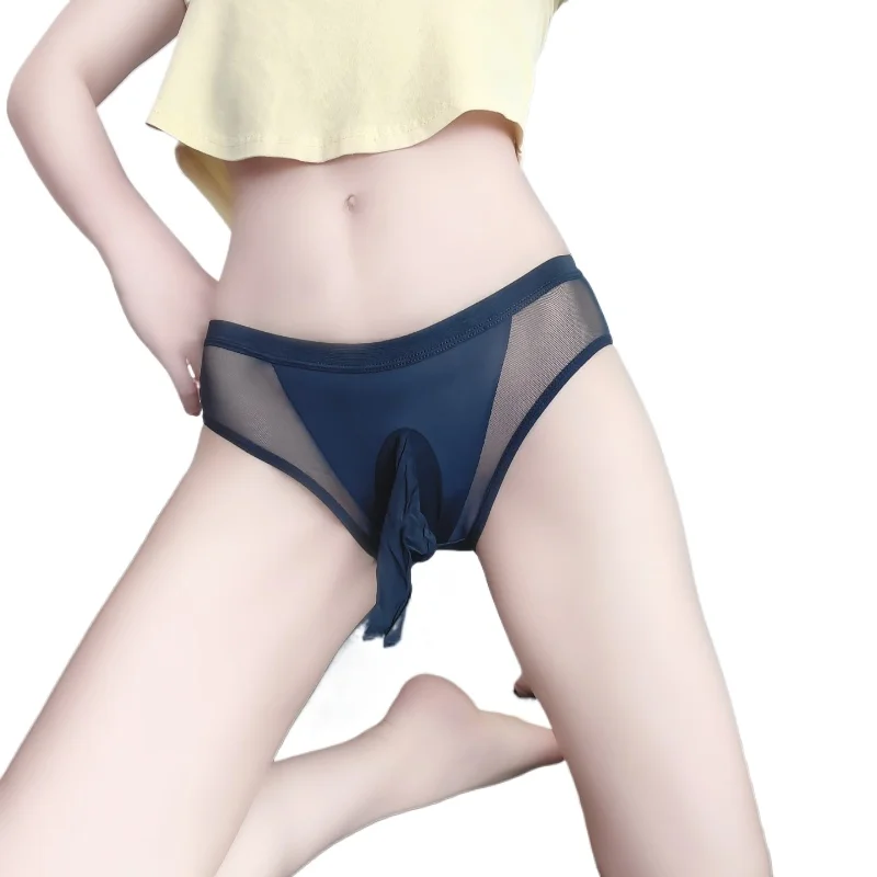 Men Sexy Panties Transparent Splice Mesh Underwear Bullet Separation Pouch Briefs Tight Low Rise Sissy Lingerie Underpants
Men Sexy Panties Transparent Splice Mesh Underwear Bullet Separation Pouch Briefs Tight Low Rise Sissy Lingerie Underpants