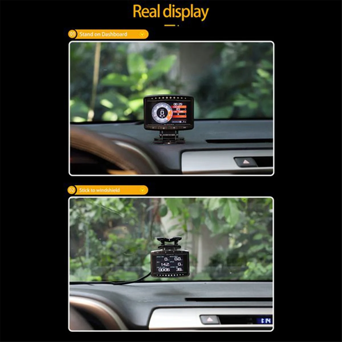 Car X50 Pro OBD2 HUD Gauge Meter Multi Functional Digital Dashboard Computer Auto Display Coolant Oil Temp Turbo Boost
Car X50 Pro OBD2 HUD Gauge Meter Multi Functional Digital Dashboard Computer Auto Display Coolant Oil Temp Turbo Boost