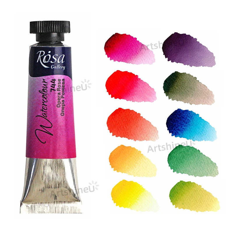 Watercolours Paint Tube 10ml ROSA Gallery 60 Colors Professional High Lightfastness Pigment for Artists Students Art Supplies
Watercolours Paint Tube 10ml ROSA Gallery 60 Colors Professional High Lightfastness Pigment for Artists Students Art Supplies