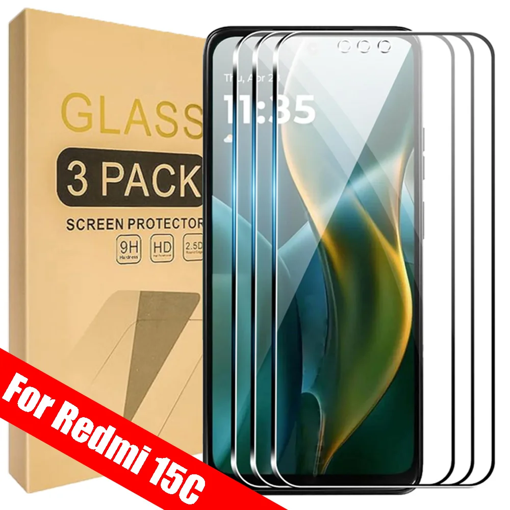 1-3 шт. для Xiaomi Redmi15C, защитные пленки из закаленного стекла 9H, прозрачные, HD, устойчивые к царапинам, защитные пленки для Xiaomi Redmi 15C
1-3 шт. для Xiaomi Redmi15C, защитные пленки из закаленного стекла 9H, прозрачные, HD, устойчивые к царапинам, защитные пленки для Xiaomi Redmi 15C