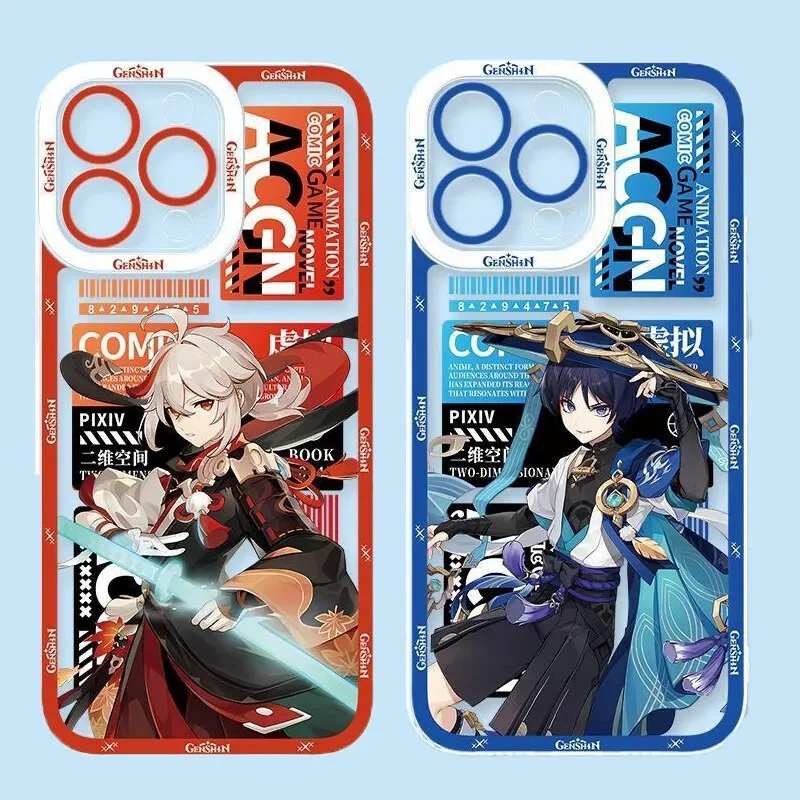 Genshin Impact Phone Case For iPhone 17 16 15 11 12 14 13 Pro Max Mini X XS XR 7 Plus 16E Air Shockproof Silicone Cover Fundas
Genshin Impact Phone Case For iPhone 17 16 15 11 12 14 13 Pro Max Mini X XS XR 7 Plus 16E Air Shockproof Silicone Cover Fundas