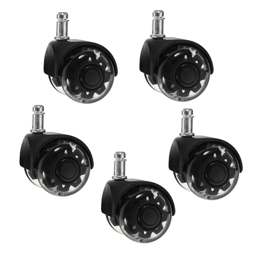 5Pcs Office Chair Replacement Caster Wheels Heavy Duty Silent Swivel Wheel for Gaming Home Desk Chair Caster Wheels
5Pcs Office Chair Replacement Caster Wheels Heavy Duty Silent Swivel Wheel for Gaming Home Desk Chair Caster Wheels