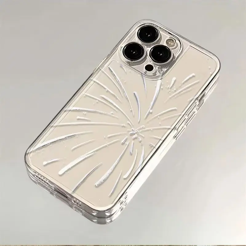 Simple White Firework Phone Case For iPhone 16 15 14 13 12 11 Pro XS MAX 7 XR 8 7 Plus Clear Cover Fundas
Simple White Firework Phone Case For iPhone 16 15 14 13 12 11 Pro XS MAX 7 XR 8 7 Plus Clear Cover Fundas