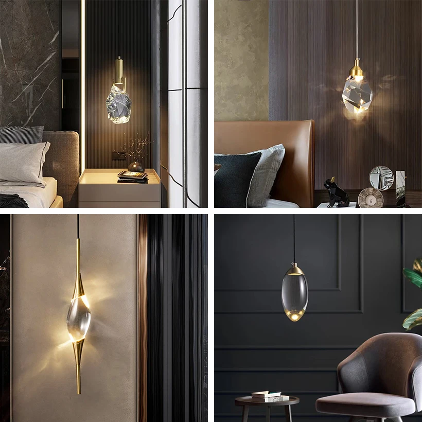 Light luxury crystal Chandelier LED Decor pendant lights bedroom bedside Hanging Lamp For Dining Table Living Room Bedroom
Light luxury crystal Chandelier LED Decor pendant lights bedroom bedside Hanging Lamp For Dining Table Living Room Bedroom