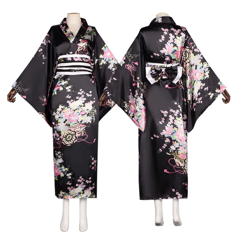 Kimono Women Japanese Traditional Yukata Kimonos Cosplay Gown Female Summer Fashion Photography Clothes Formal Dress Women's
Kimono Women Japanese Traditional Yukata Kimonos Cosplay Gown Female Summer Fashion Photography Clothes Formal Dress Women's