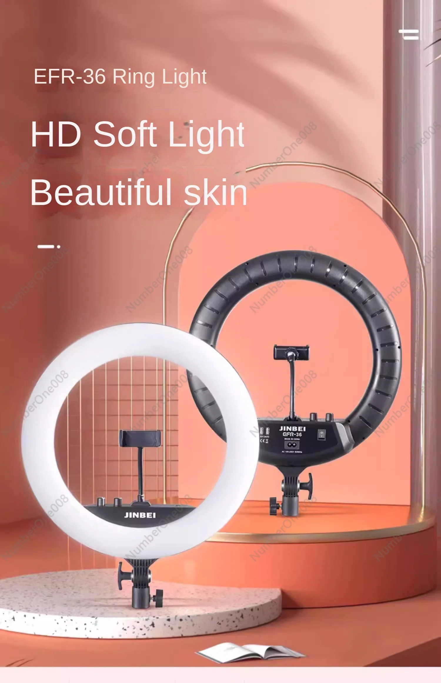 16/18-Inch LED Ring Fill Light Phone Stand for Live Streaming Soft Light Lamp Video Photography Camera Fill Light
16/18-Inch LED Ring Fill Light Phone Stand for Live Streaming Soft Light Lamp Video Photography Camera Fill Light