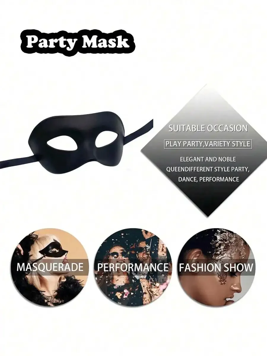 Venice Party Mask For Adults, Costume Festival Masquerade Dance Performance Fashion Show
Venice Party Mask For Adults, Costume Festival Masquerade Dance Performance Fashion Show