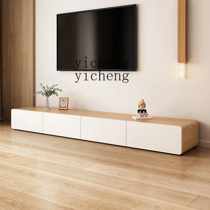 TV Cabinet Simple Modern Living Room Household Floor Cabinet Cream Wind TV Cabinet 
TV Cabinet Simple Modern Living Room Household Floor Cabinet Cream Wind TV Cabinet