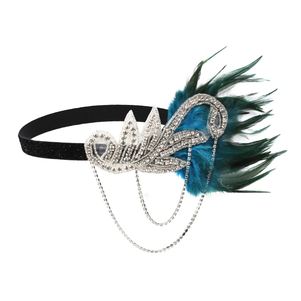 1920s Feather Hair Band for Women Vintage Headpiece Flapper Headband Great Gatsby Headdress Lovely Hair Accessories
1920s Feather Hair Band for Women Vintage Headpiece Flapper Headband Great Gatsby Headdress Lovely Hair Accessories