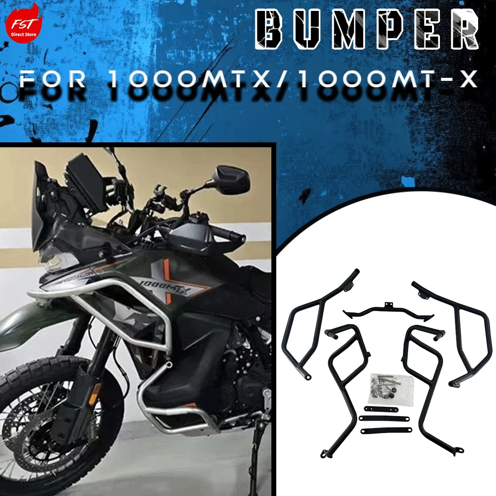 Engine Guard for 1000MTX / 1000MT-X, Modified Fuel Tank Bumper, Protective Crash Bar, Off-Road Bar
Engine Guard for 1000MTX / 1000MT-X, Modified Fuel Tank Bumper, Protective Crash Bar, Off-Road Bar