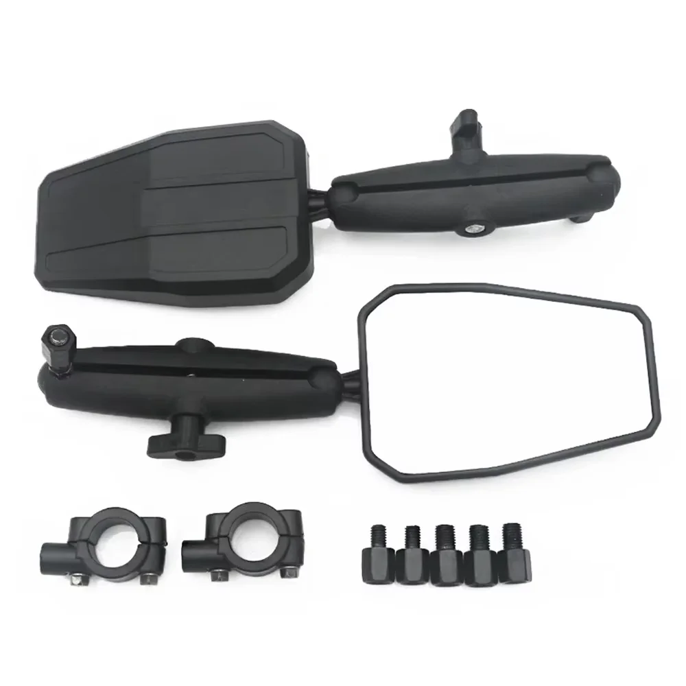 Motorcycle Rearview Mirror 360-Degree Rotation Wide Angle Rear View Mirror Universal Alloy Motorbike Side Mirror 22mm 7/8''
Motorcycle Rearview Mirror 360-Degree Rotation Wide Angle Rear View Mirror Universal Alloy Motorbike Side Mirror 22mm 7/8''