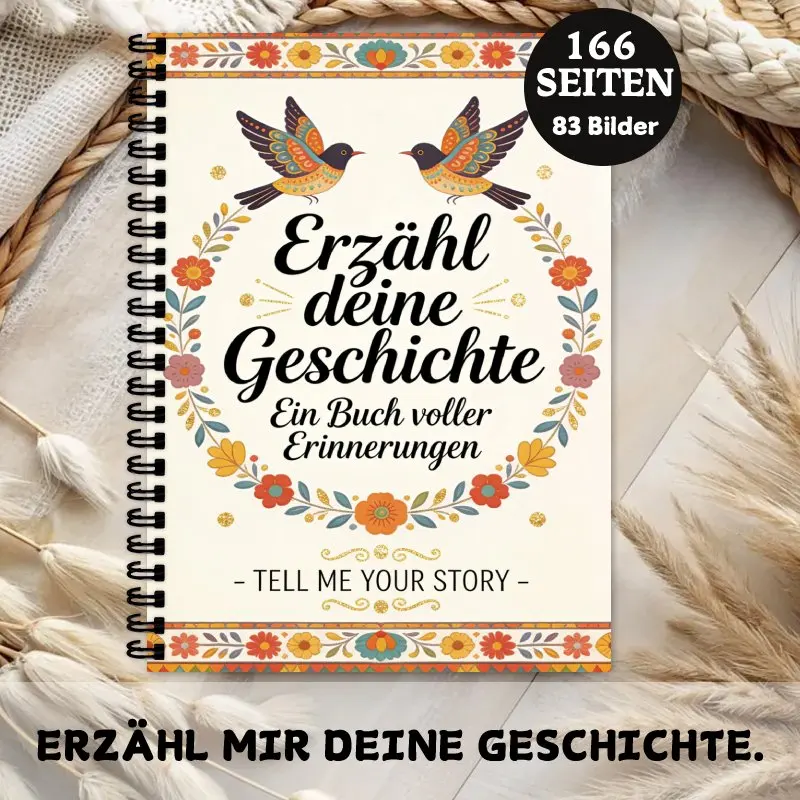A5 German Mom's Life Story Journal, Mother's Day Gift, Tell your story, A Mother's Guided Journal to Share Her Life Story
A5 German Mom's Life Story Journal, Mother's Day Gift, Tell your story, A Mother's Guided Journal to Share Her Life Story