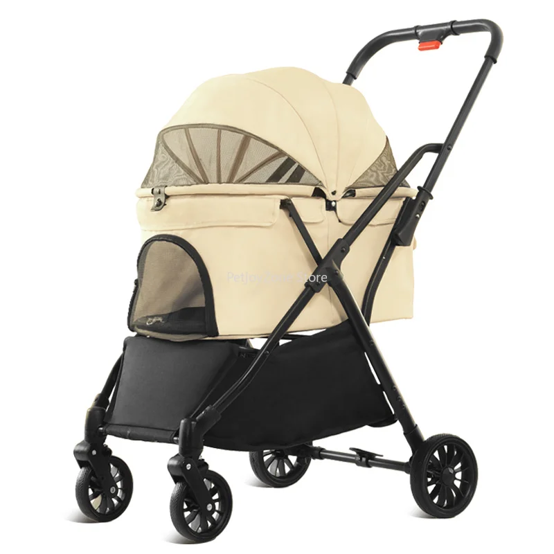 New Style Portable Single Layer Pet Stroller Foldable Carrier Detachable Lightweight Cat Dog Stroller With 4 Wheels
New Style Portable Single Layer Pet Stroller Foldable Carrier Detachable Lightweight Cat Dog Stroller With 4 Wheels