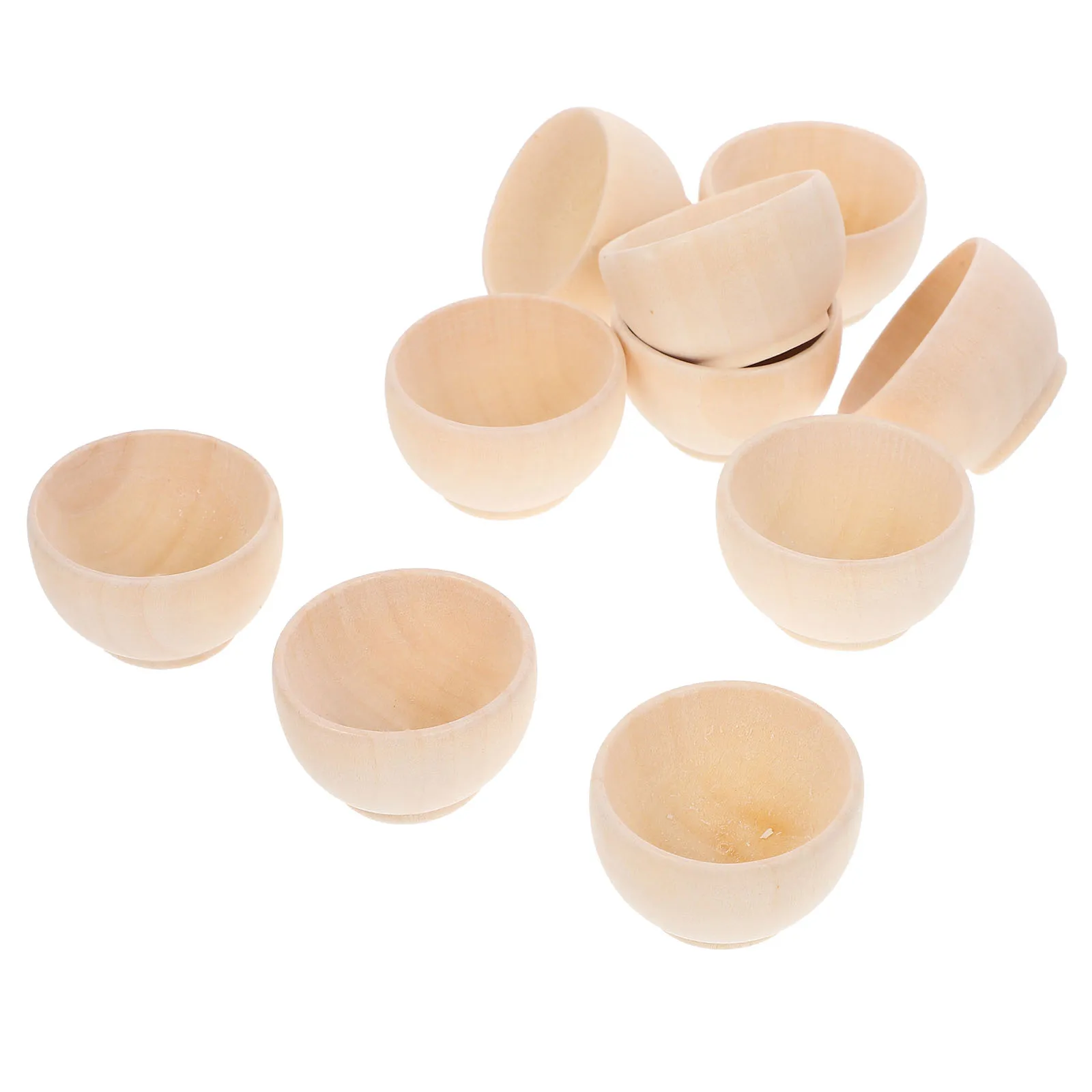 10 Pcs Wooden Unpainted Blank Bowls for Painting Home Decor Sewing Projects Craft Supplies Wooden Bowl Small Bowls
10 Pcs Wooden Unpainted Blank Bowls for Painting Home Decor Sewing Projects Craft Supplies Wooden Bowl Small Bowls