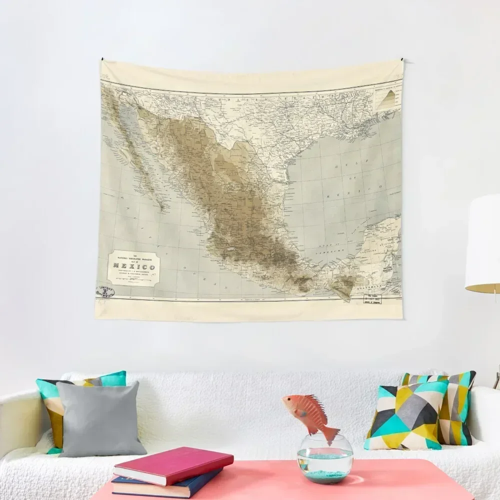 Map of Mexico (1911) Tapestry Room Design Home Supplies Cute Room Decor Wall Decor Hanging Tapestry
Map of Mexico (1911) Tapestry Room Design Home Supplies Cute Room Decor Wall Decor Hanging Tapestry