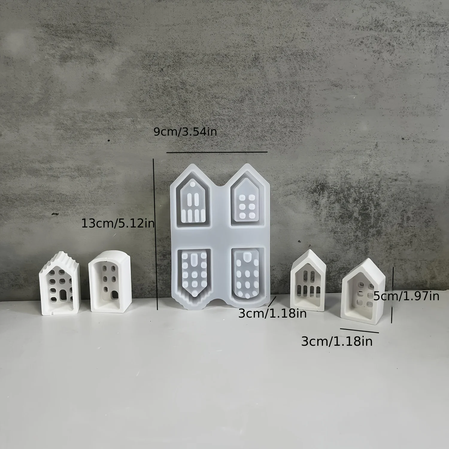 4 силиконовых форм для дома в европейском стиле, силиконовые формы из гипсовой глины, четыре сетки, декоративное освещение, атмосферные украшения в кабине
4 силиконовых форм для дома в европейском стиле, силиконовые формы из гипсовой глины, четыре сетки, декоративное освещение, атмосферные украшения в кабине