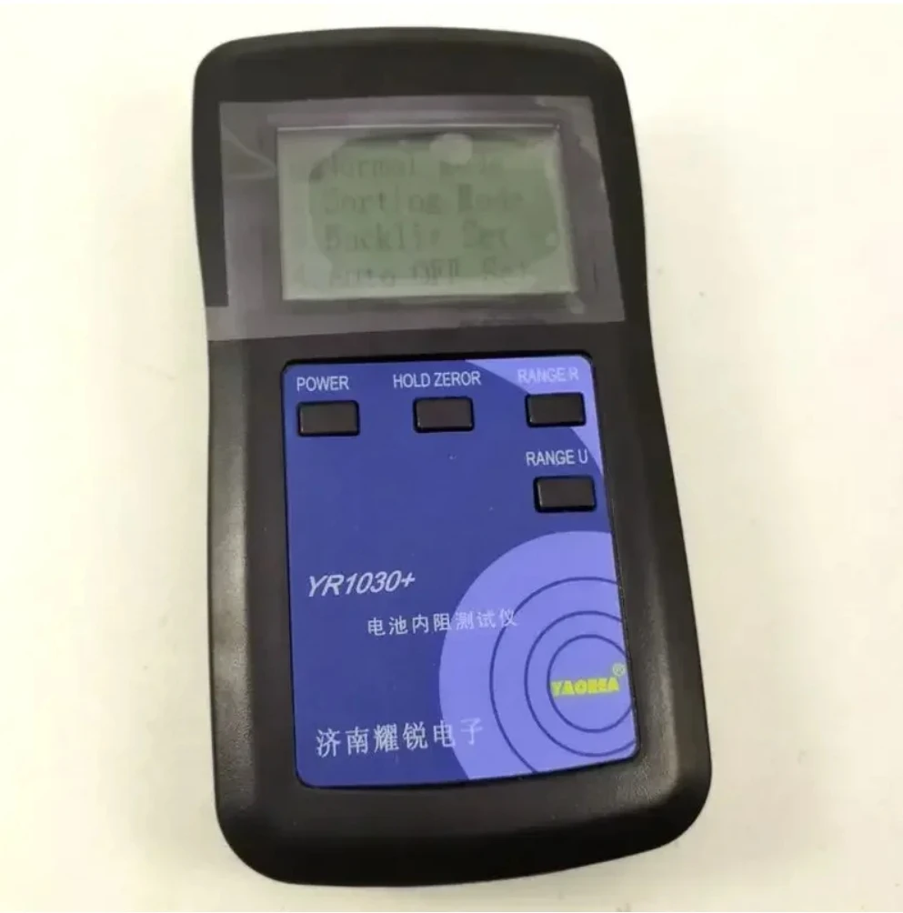1 Strengthen the pen true four-wire lithium battery internal resistance meter YR1030+ lead-acid nickel hydrogen button alkaline
1 Strengthen the pen true four-wire lithium battery internal resistance meter YR1030+ lead-acid nickel hydrogen button alkaline