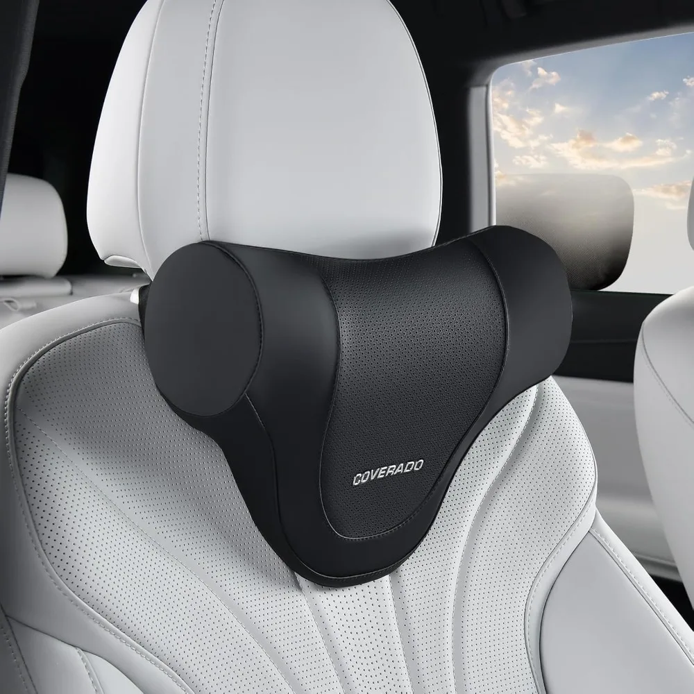 Car Headrest Pillow, Ergonomic Memory Foam Car Neck Pillow for Driving Seat with Adjustable Strap, Soft PU Leather Breathable R
Car Headrest Pillow, Ergonomic Memory Foam Car Neck Pillow for Driving Seat with Adjustable Strap, Soft PU Leather Breathable R