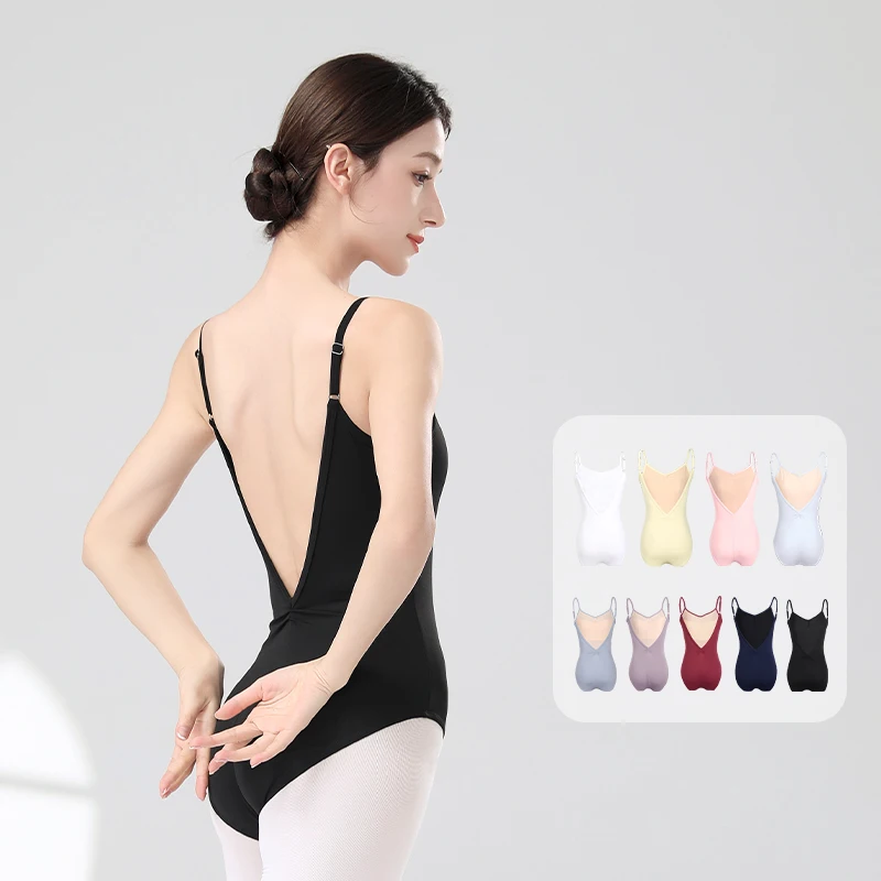 Women Ballet Leotards Adjustable Strap Dance Bodysuit Girls Adult Ballet Camisole Resilient Gymnastics Leotards with Lining
Women Ballet Leotards Adjustable Strap Dance Bodysuit Girls Adult Ballet Camisole Resilient Gymnastics Leotards with Lining