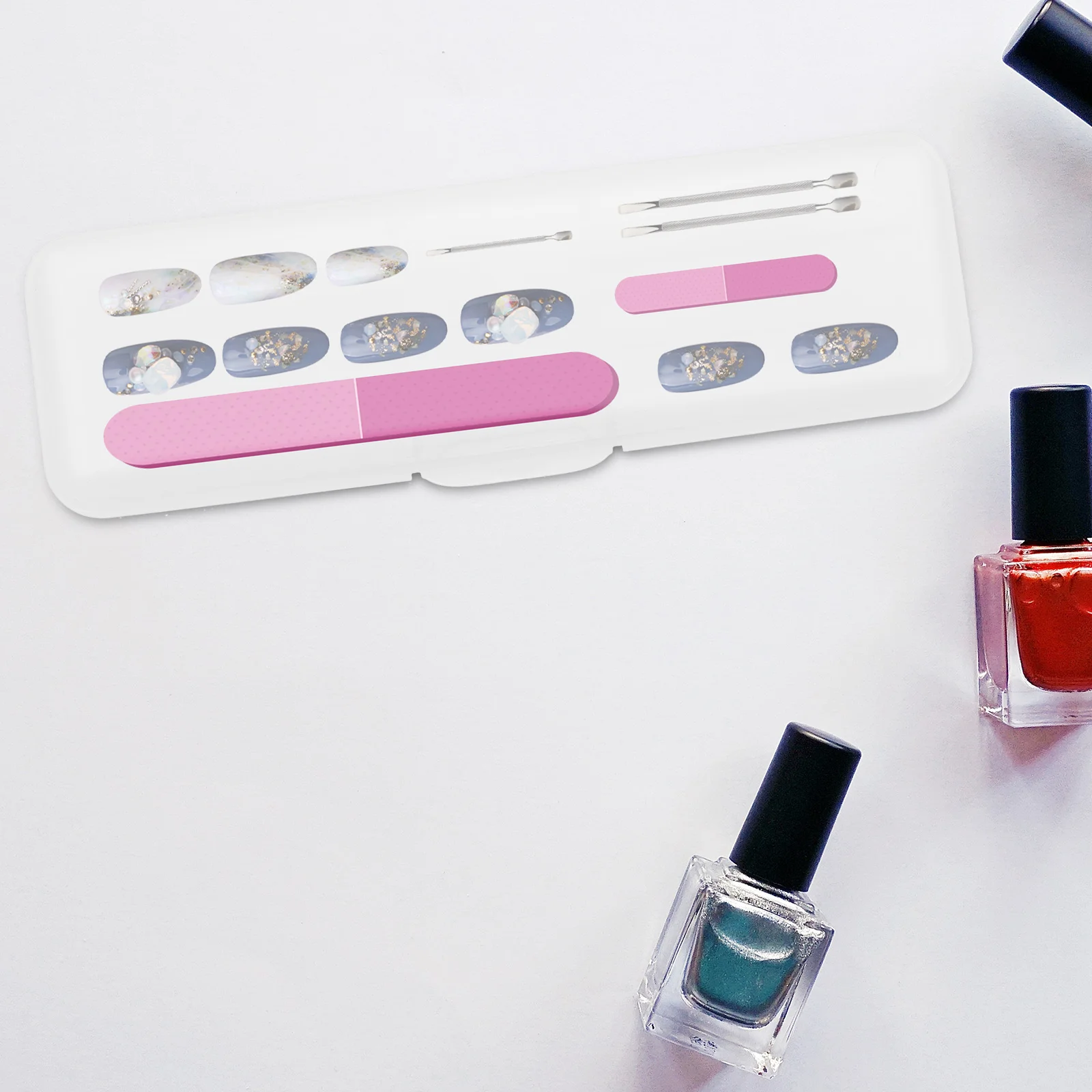 2pcs Portable Storage Case For Nail Art Tools Grinding Tool Holder Manicure Organizer Empty Tool Cases Nail Salon Supply
2pcs Portable Storage Case For Nail Art Tools Grinding Tool Holder Manicure Organizer Empty Tool Cases Nail Salon Supply