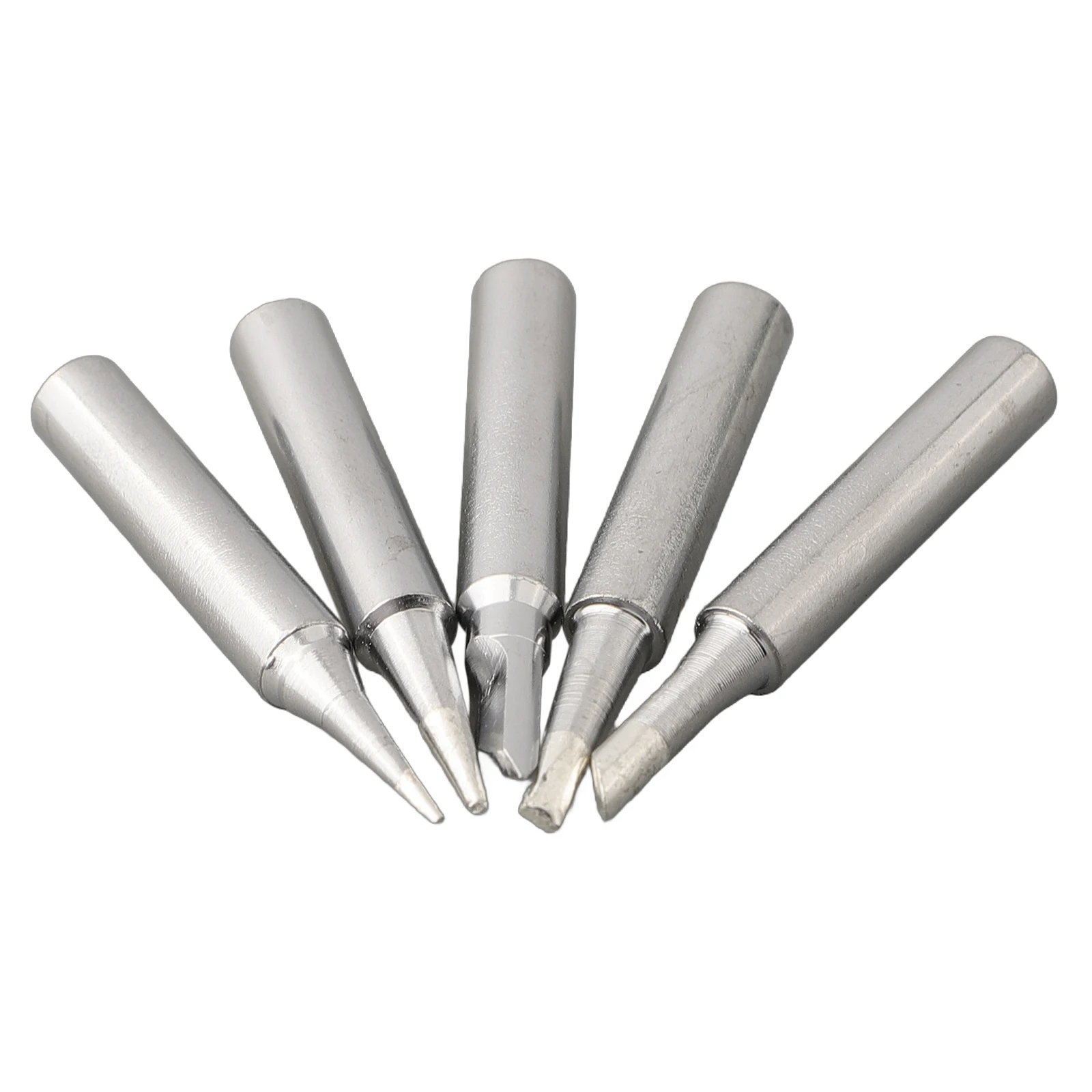 Parts Soldering Iron Tip Welding Head Silver 5pcs Copper Lead-free 936 Soldering Iron Tip For Welding Brand New
Parts Soldering Iron Tip Welding Head Silver 5pcs Copper Lead-free 936 Soldering Iron Tip For Welding Brand New