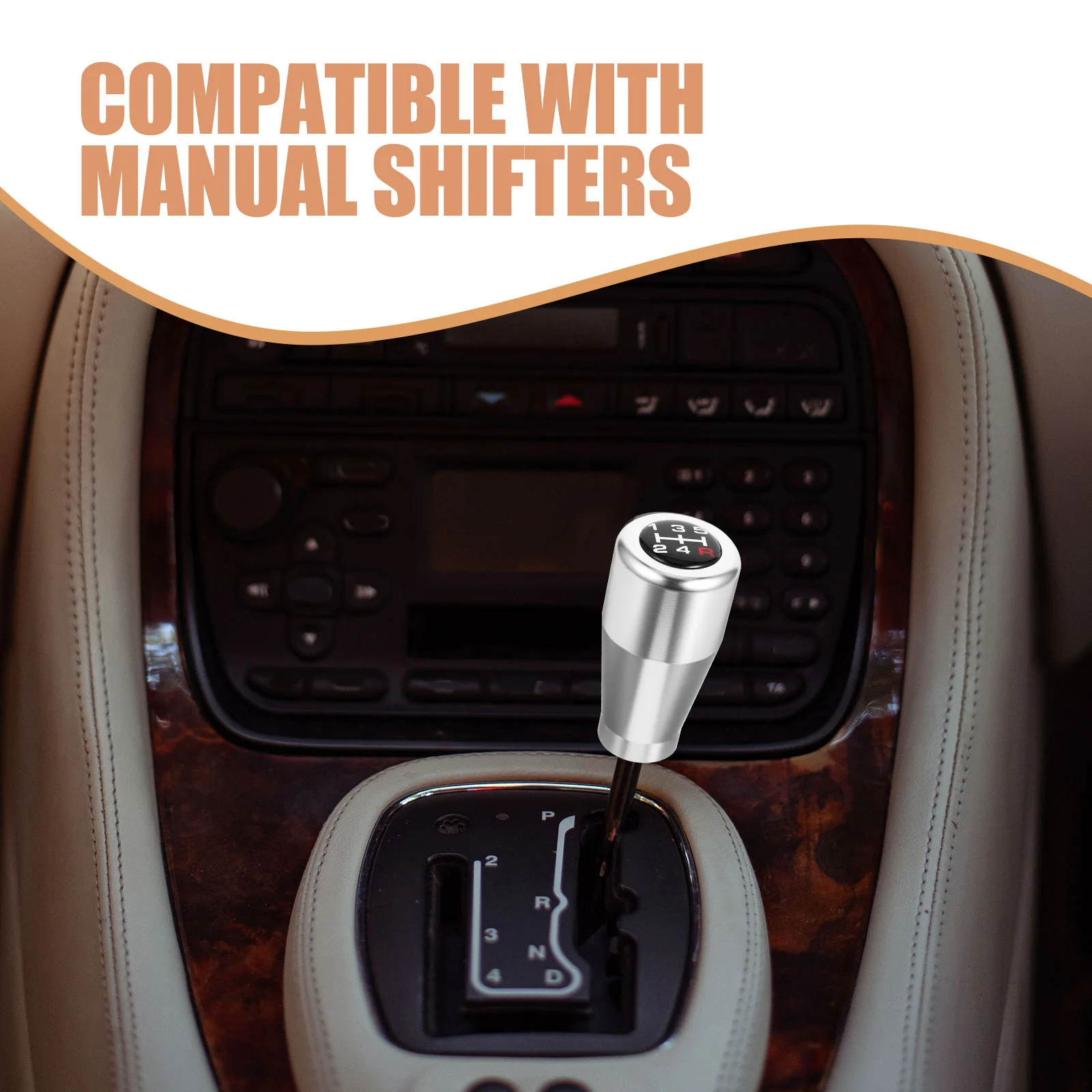 1pc Aluminum Alloy Gear Shift Universal Stick Manual Car Replacement Durable Smooth Transmission Interior Enhancement
1pc Aluminum Alloy Gear Shift Universal Stick Manual Car Replacement Durable Smooth Transmission Interior Enhancement