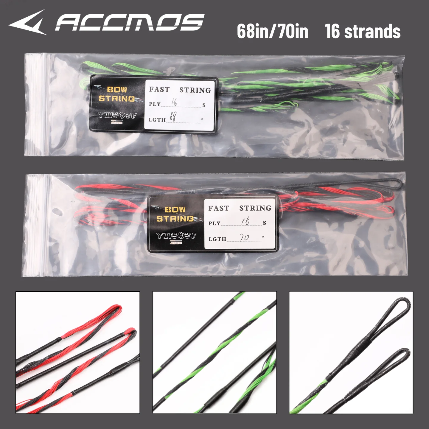 68/70 дюймов, 16 нитей, тетива для стрельбы из лука, изогнутый лук, традиционная сменная струна для лука, высокая прочность, длительный срок службы
68/70 дюймов, 16 нитей, тетива для стрельбы из лука, изогнутый лук, традиционная сменная струна для лука, высокая прочность, длительный срок службы