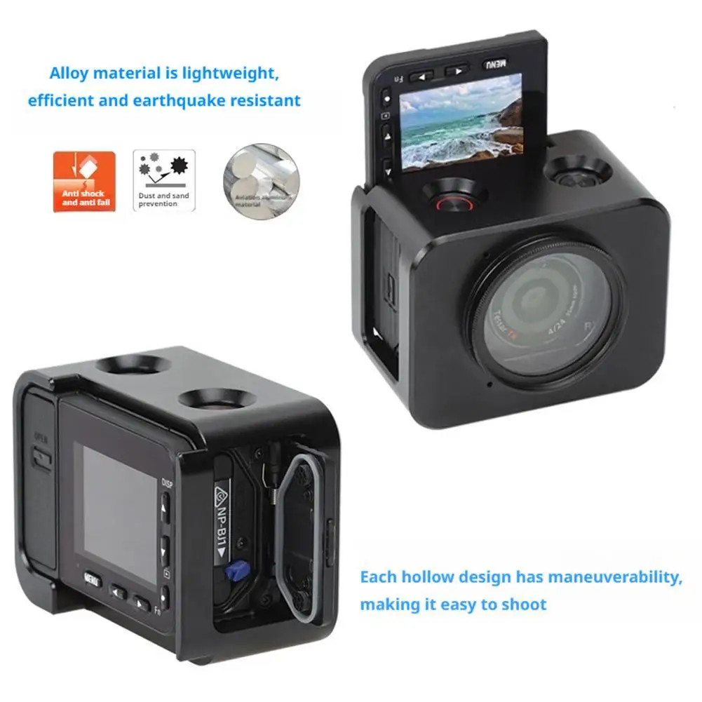 For Sony RX0/RX0I Protective Case Kit 37mm UV Filter Lens Aluminum Alloy Frame Camera Lens Protector Camera Accessories
For Sony RX0/RX0I Protective Case Kit 37mm UV Filter Lens Aluminum Alloy Frame Camera Lens Protector Camera Accessories