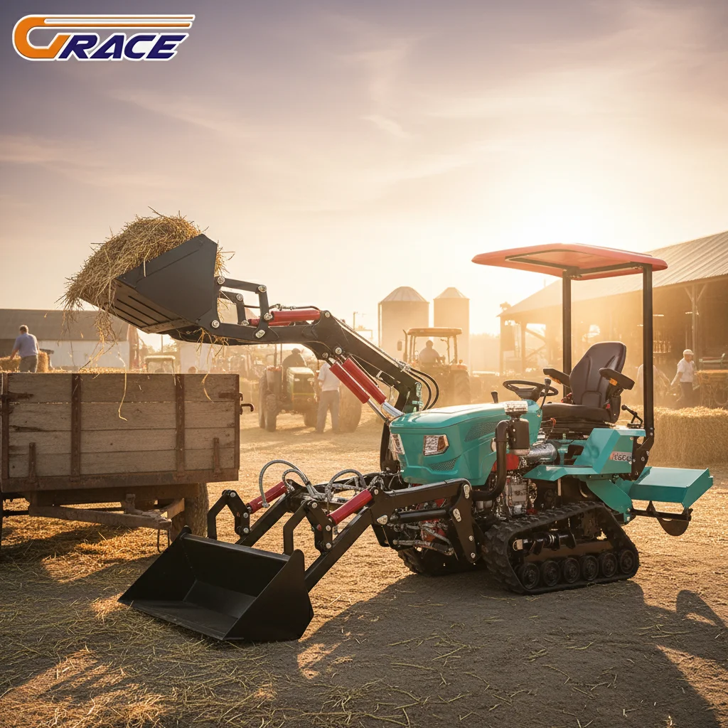 35HP Compact Crawler Tractor Diesel with Excavator Breaker Rotary Tiller Dozer Blade Customized EPA CE 2025
35HP Compact Crawler Tractor Diesel with Excavator Breaker Rotary Tiller Dozer Blade Customized EPA CE 2025