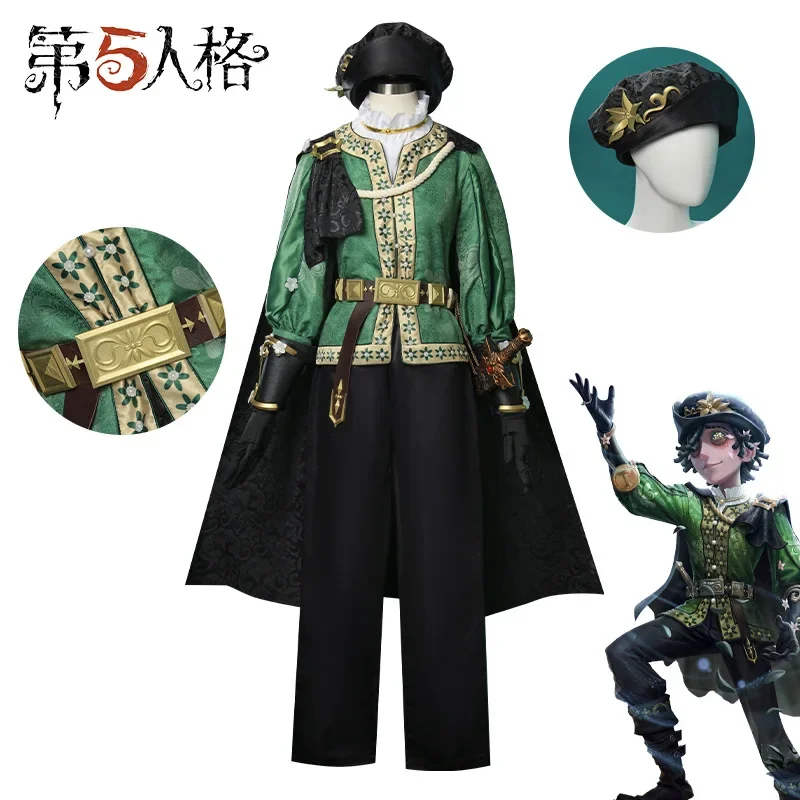Identity Ⅴ Emil Cosplay Patient Costume Romeo Cloak Hat Prop Accessories Set Party Carnival Woman Man Uniform 2025 Hot Sale
Identity Ⅴ Emil Cosplay Patient Costume Romeo Cloak Hat Prop Accessories Set Party Carnival Woman Man Uniform 2025 Hot Sale