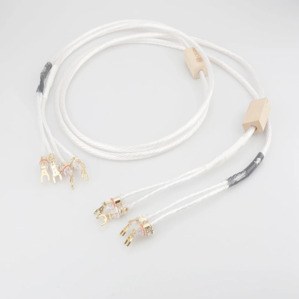 Nordost Odin Reference Speaker Cable audio loudspeaker Cable with WBT Style Glod plated Spade Plug
Nordost Odin Reference Speaker Cable audio loudspeaker Cable with WBT Style Glod plated Spade Plug