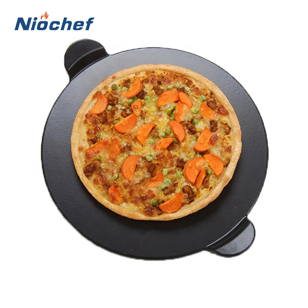 13 Inch Pizza Stone Black Round Non-stick Baking Pan Fire-resistant Ceramic Pizza Baking Stones With Handle Kitchen Cooking Tool
13 Inch Pizza Stone Black Round Non-stick Baking Pan Fire-resistant Ceramic Pizza Baking Stones With Handle Kitchen Cooking Tool