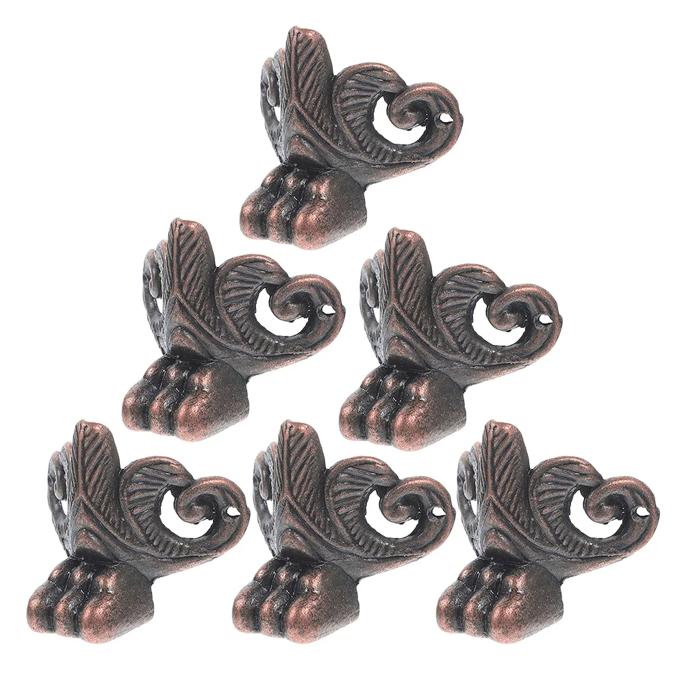 6Pcs Vintage Wood Box Feet Zinc Alloy Jewelry Case Legs Decorative Retro Corner Protector Furniture Legs Metal Feet for Boxes
6Pcs Vintage Wood Box Feet Zinc Alloy Jewelry Case Legs Decorative Retro Corner Protector Furniture Legs Metal Feet for Boxes