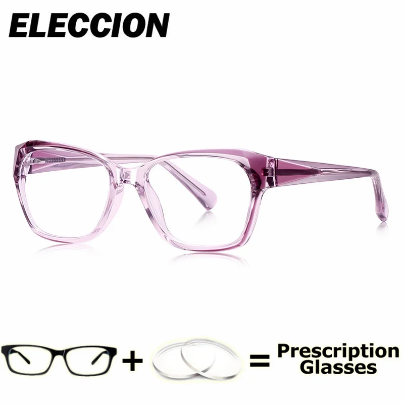ELECCION Prescription Eyeglasses Frame Ultra Light TR90 Cat Eye Big Frame Men Optical Myopia Glasses Frame Spectacles
ELECCION Prescription Eyeglasses Frame Ultra Light TR90 Cat Eye Big Frame Men Optical Myopia Glasses Frame Spectacles