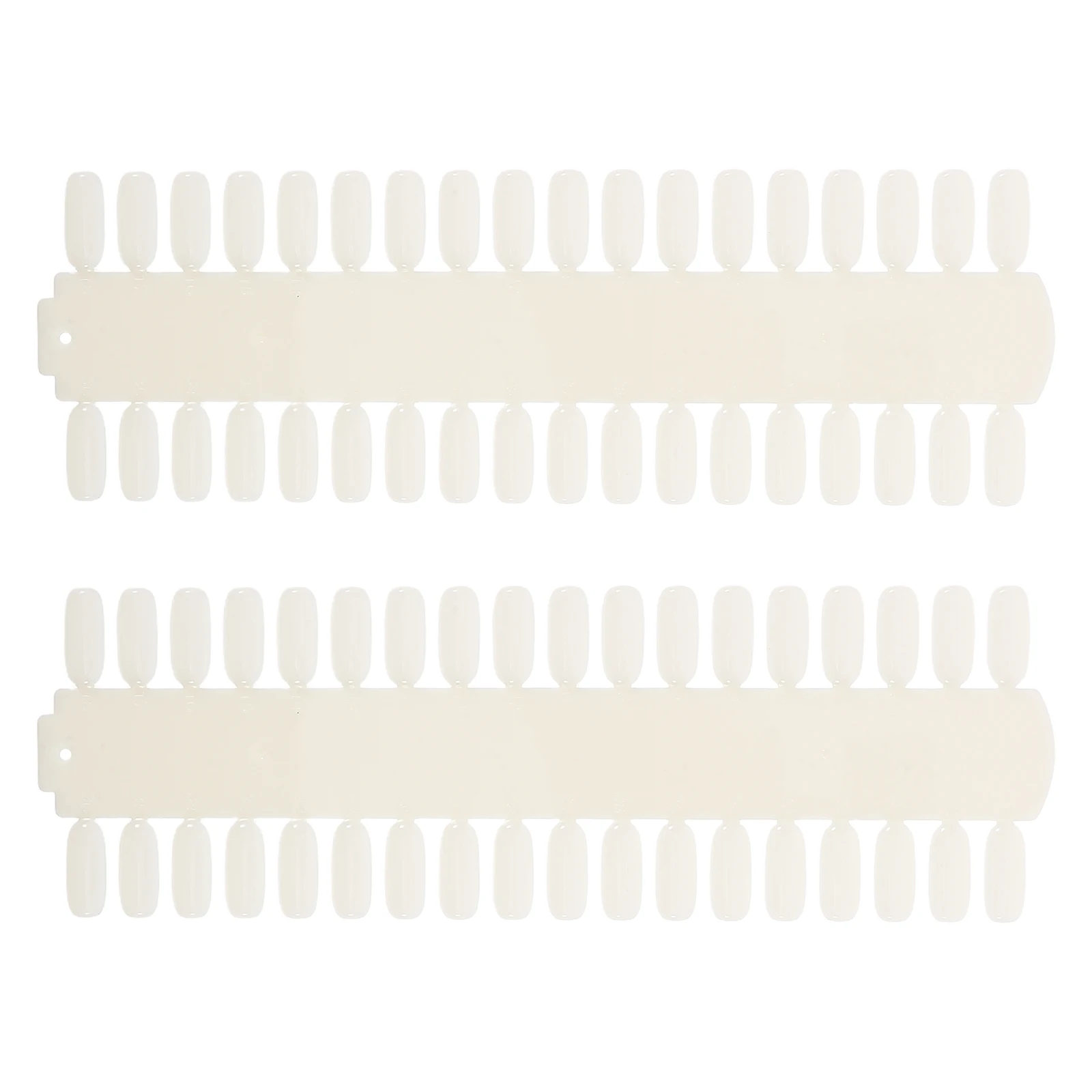 2PCS Nail Board Long Strip 72 Slots Single Sided Salon Use Patch Display Nail Display Card For Kit Card Tips Accessories
2PCS Nail Board Long Strip 72 Slots Single Sided Salon Use Patch Display Nail Display Card For Kit Card Tips Accessories