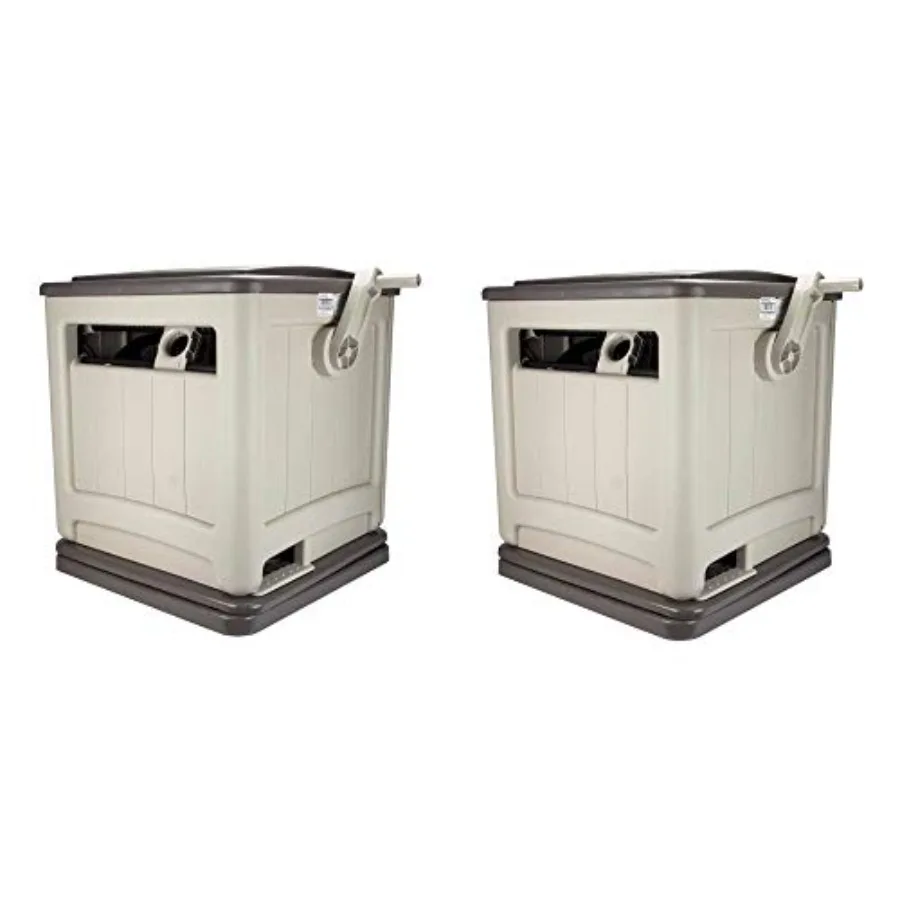 Комплект из 2-х компактных держателей для шлангов Swivel Hose Reel Storage Hideaway с умным направляющим механизмом Smart Trak - прочная нержавеющая сталь, угольно-серый цвет, компактный дизайн
Комплект из 2-х компактных держателей для шлангов Swivel Hose Reel Storage Hideaway с умным направляющим механизмом Smart Trak - прочная нержавеющая сталь, угольно-серый цвет, компактный дизайн