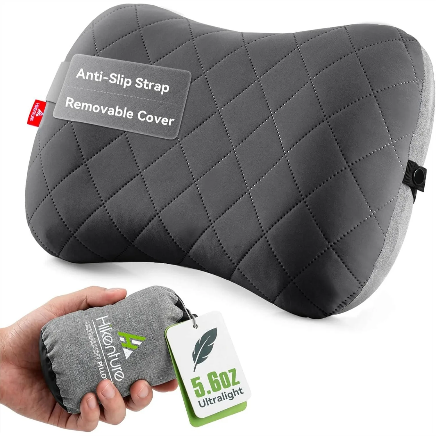 Inflatable Camping Pillow with Removable Cover - Ultralight Travel Pillow for Neck and Lumbar Support, Washable, Compact for
Inflatable Camping Pillow with Removable Cover - Ultralight Travel Pillow for Neck and Lumbar Support, Washable, Compact for