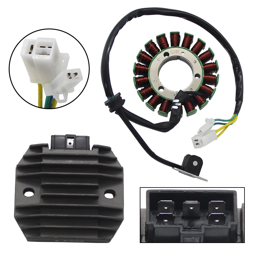 Motorcycle Stator Coil + Voltage Regulator Rectifier For Yamaha YP250 Majesty 2000-2001 4JH-81960-01 5GM-81410-01 5GM-81410-00
Motorcycle Stator Coil + Voltage Regulator Rectifier For Yamaha YP250 Majesty 2000-2001 4JH-81960-01 5GM-81410-01 5GM-81410-00