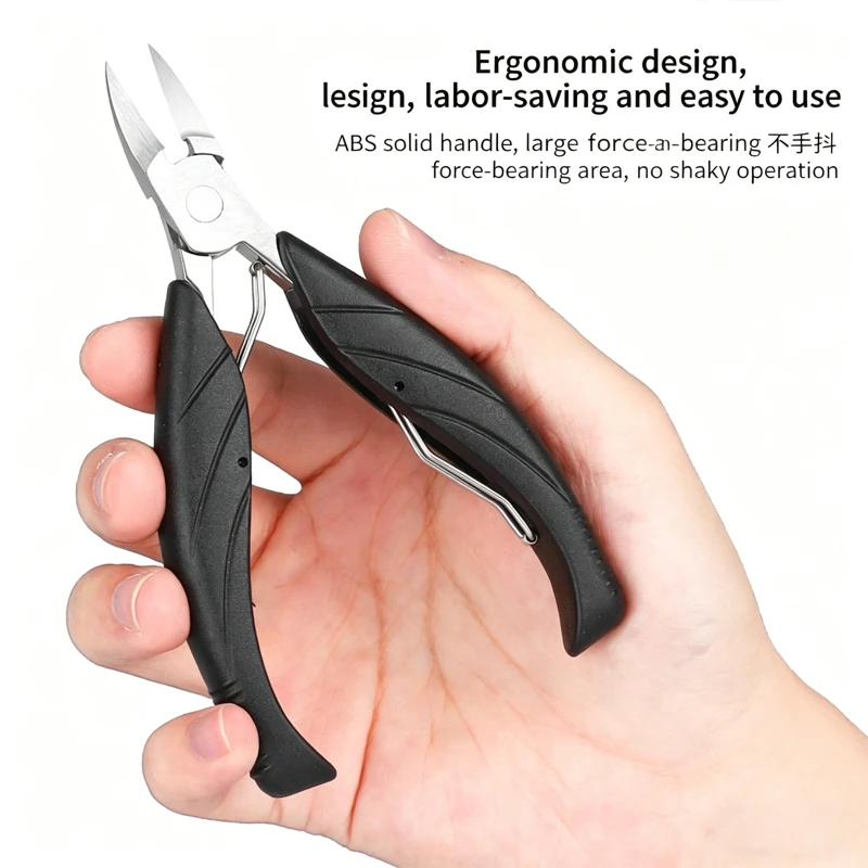 Hot-selling nail clippers, stainless steel toenail cutters, thick toenails, heavy-duty precision nail clippers, nail art tools
Hot-selling nail clippers, stainless steel toenail cutters, thick toenails, heavy-duty precision nail clippers, nail art tools