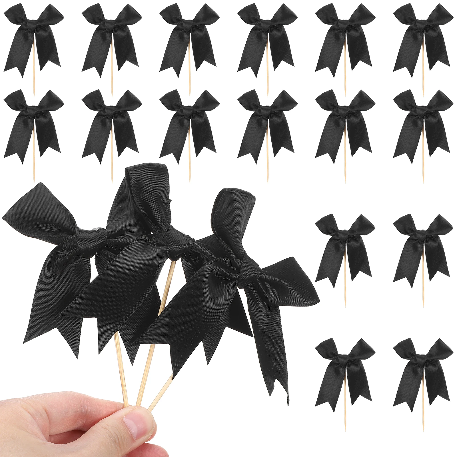 Butterfly Bow Cake Toppers Picks Elegant Ribbon Decorations Birthday Wedding Bridal Shower Cupcake Inserts Polyester Sturdy
Butterfly Bow Cake Toppers Picks Elegant Ribbon Decorations Birthday Wedding Bridal Shower Cupcake Inserts Polyester Sturdy