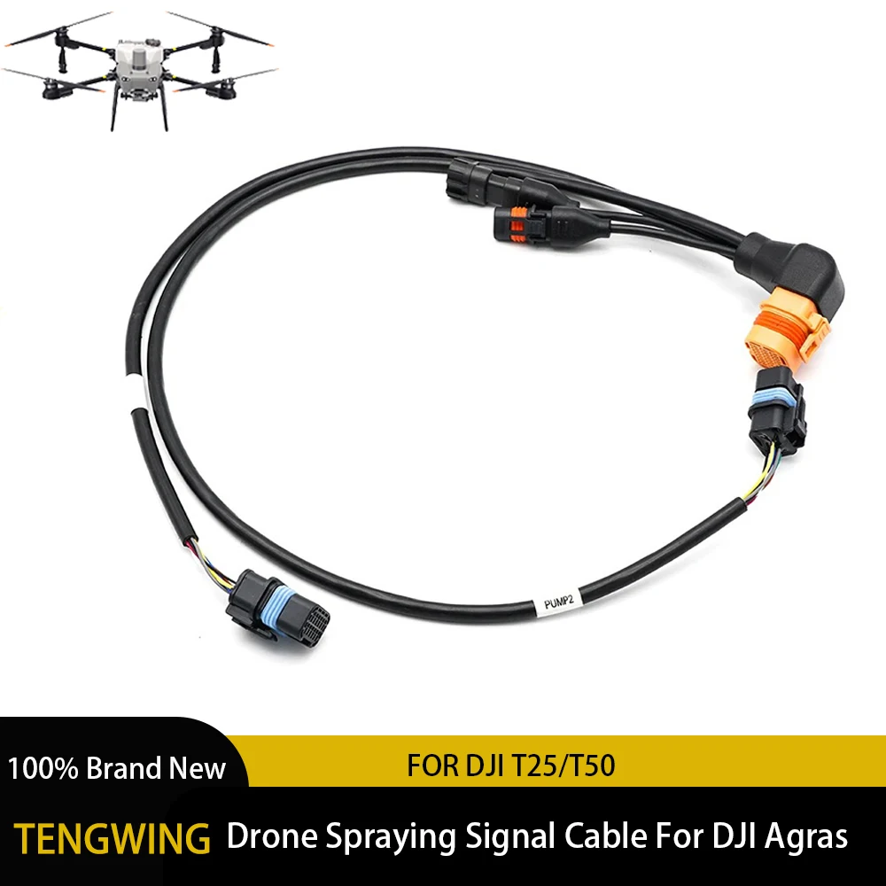Spraying Signal Cable For DJI Agras T50 T25 Farming Drone Plant Protection UAV Repair Component Replacement Accessory Wholesale
Spraying Signal Cable For DJI Agras T50 T25 Farming Drone Plant Protection UAV Repair Component Replacement Accessory Wholesale