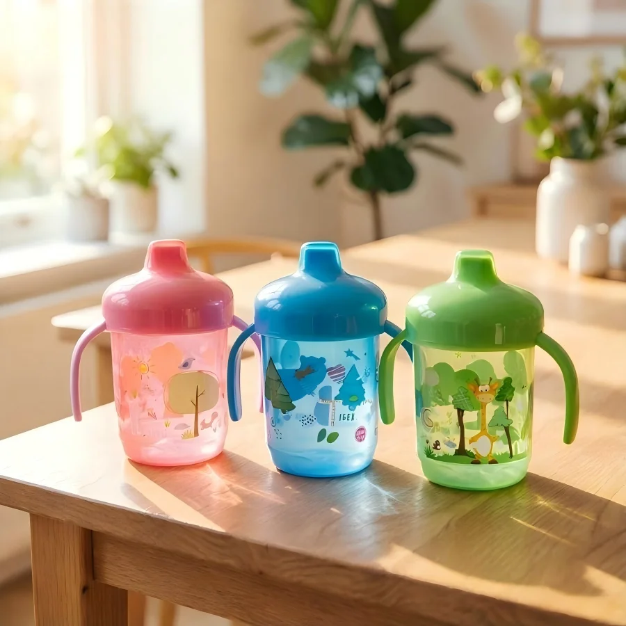 Baby Sippy Cup with Handle, Wide Mouth Learning Duckbill Drinking Cup, Portable Training Sippy Cup for Independent Drinking
Baby Sippy Cup with Handle, Wide Mouth Learning Duckbill Drinking Cup, Portable Training Sippy Cup for Independent Drinking